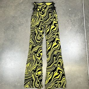 Green Marble Bell Bottoms